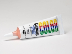 A 4-ounce tube of ColorFlex colored acrylic latex caulk.