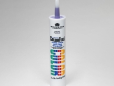 A 10.5-ounce cartridge of ColorFlex colored acrylic latex caulk.